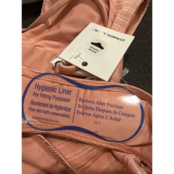 O’Neill Women’s Mizi Metallic Rib Agadir Cut Out One Piece Swimsuit XS - Picture 9 of 9